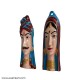 Gujarati Couple Face Wall Hanging
