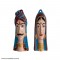 Gujarati Couple Face Wall Hanging