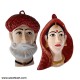 Gujarati Village Couple Wall Hanging