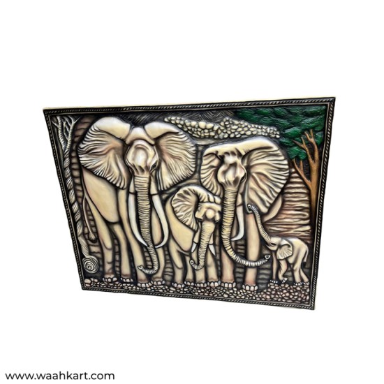 Herd of Elephants Mural
