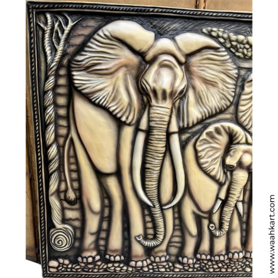 Herd of Elephants Mural
