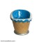 Ice Cream Cone Shape Chair - In Blue