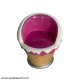 Ice Cream Cone Shape Chair - In Pink