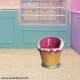 Ice Cream Cone Shape Chair - In Pink
