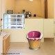 Ice Cream Cone Shape Chair - In Pink
