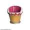 Ice Cream Cone Shape Chair - In Pink
