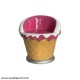 Ice Cream Cone Shape Chair - In Pink