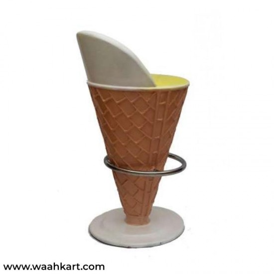 Ice Cream Shape - Set Of 1 Table And 1 Chair