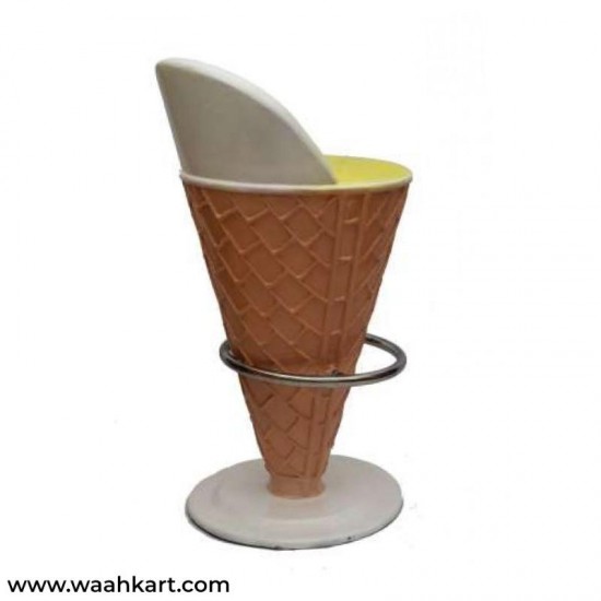 Ice Cream Shape - Set Of 1 Table And 5 Chairs