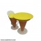 Ice Cream Shape - Set Of 1 Table And 1 Chair