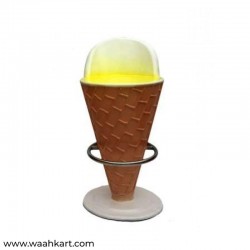 Ice Cream Shaped - Set Of 1 Table And 3 Chairs
