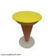 Ice Cream Shaped - Set Of 1 Table And 3 Chairs