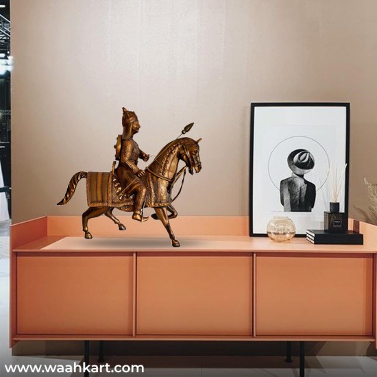 King Maharana Pratap On Horse