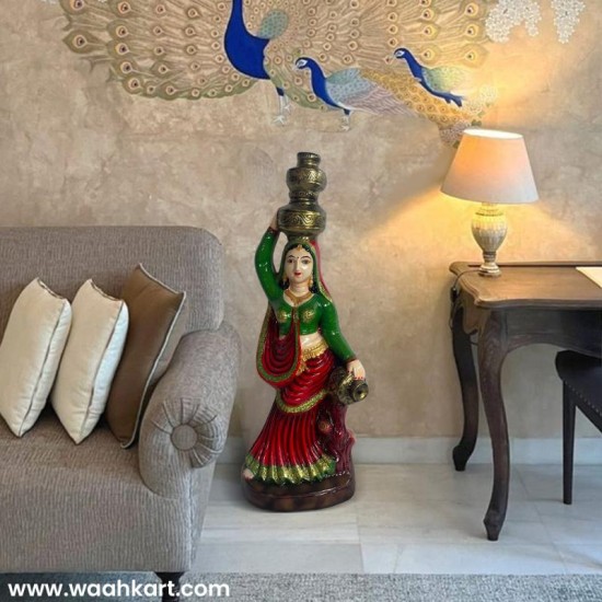 Lady Panghat Showpiece