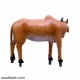 Life Size - Brown Cow Statue