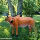 Life Size - Brown Cow Statue