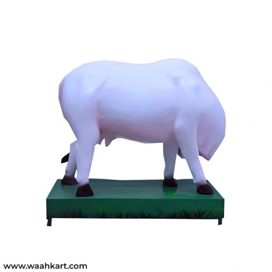 Fiber Cow Statue