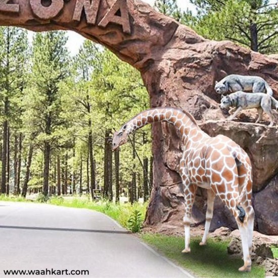 Life Size Giraffe Statue