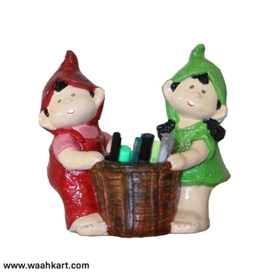 Little Teddy Holding Pot - Multiuse Bucket