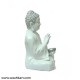 Lord Gautam Buddha Showpiece- Silver Shade