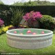 Floral Embossed Multipurpose Tub