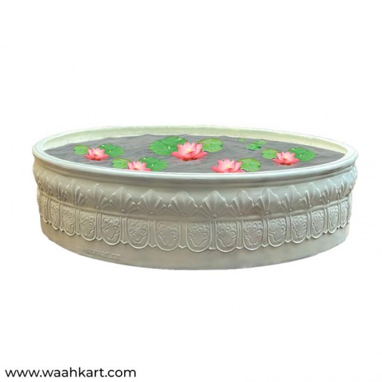 Floral Embossed Multipurpose Tub