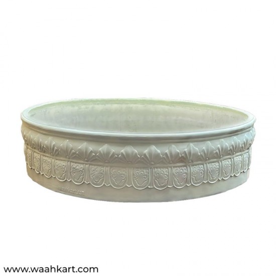 Floral Embossed Multipurpose Tub