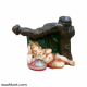 Lying Down Position Ganesha Statue