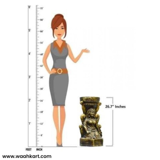 Metallic Lady Look Side Table