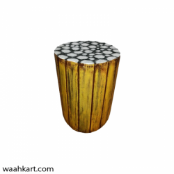 Multi Purpose Wooden Look Stool