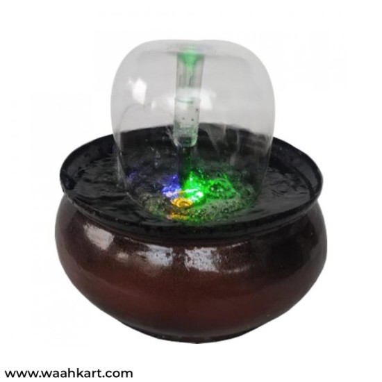 Multicoloured LED Globe Fountain