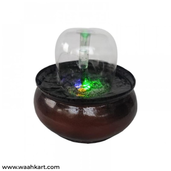 Multicoloured LED Globe Fountain
