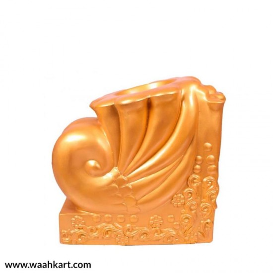 Multi Purpose Golden Glow Vase - Separator - Planter
