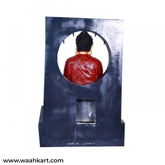 Peaceful Buddha On Lotus Fountain