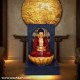 Peaceful Buddha On Lotus Fountain