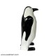 Penguin Shape Dustbin