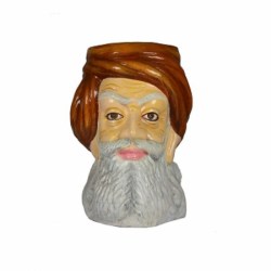 Rajasthani Man Face FRP Multipurpose Stool