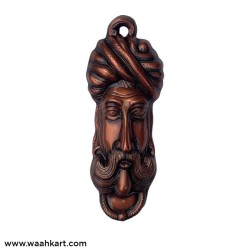 Rajasthani Village Man Single Face Wall Hanging