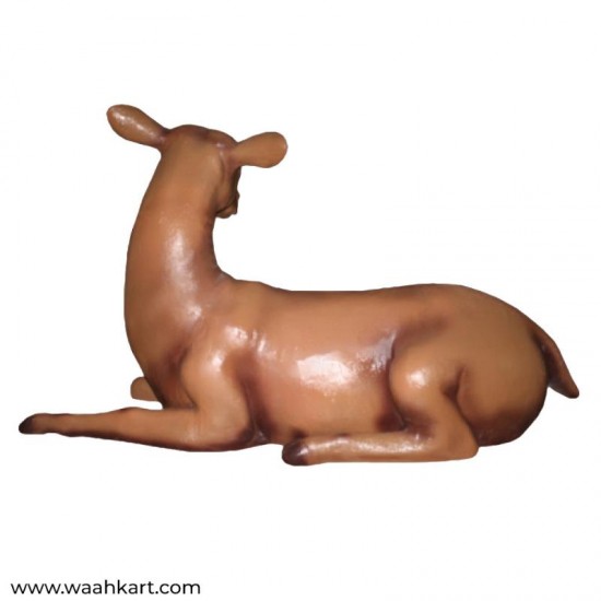 Real Look Sitting Deer