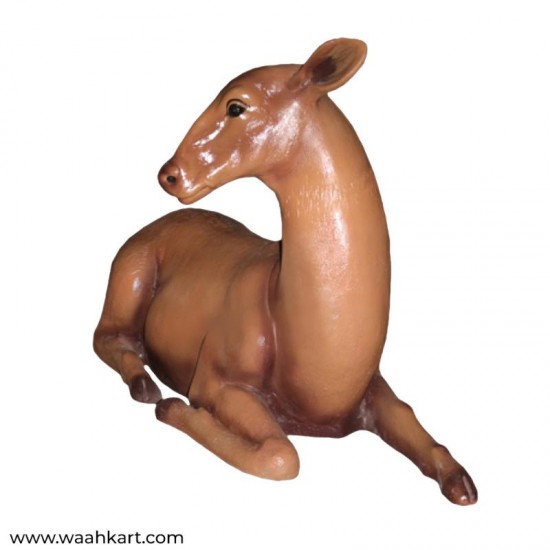 Real Look Sitting Deer