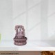 Rock Textured Buddha Fountain With Lotus Base