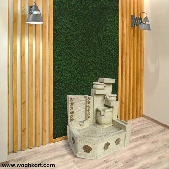 Rustic Pots Cascade Fountain