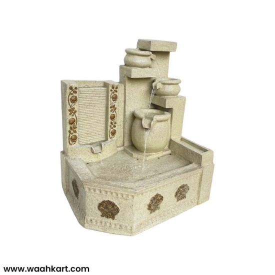 Rustic Pots Cascade Fountain