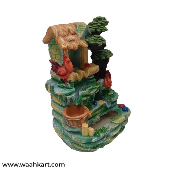 Rustic Tree Water Fountain