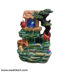 Rustic Tree Water Fountain