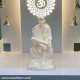 Sai Baba In Matte White Shade