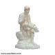 Sai Baba In Matte White Shade