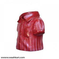 Shirt Shaped Planter in Red Colour