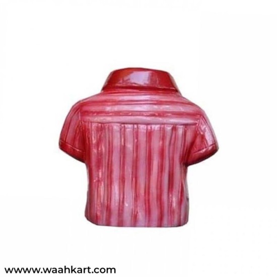 Shirt Shaped Planter In Red Colour