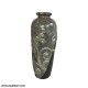 Silver Embroidered Vase